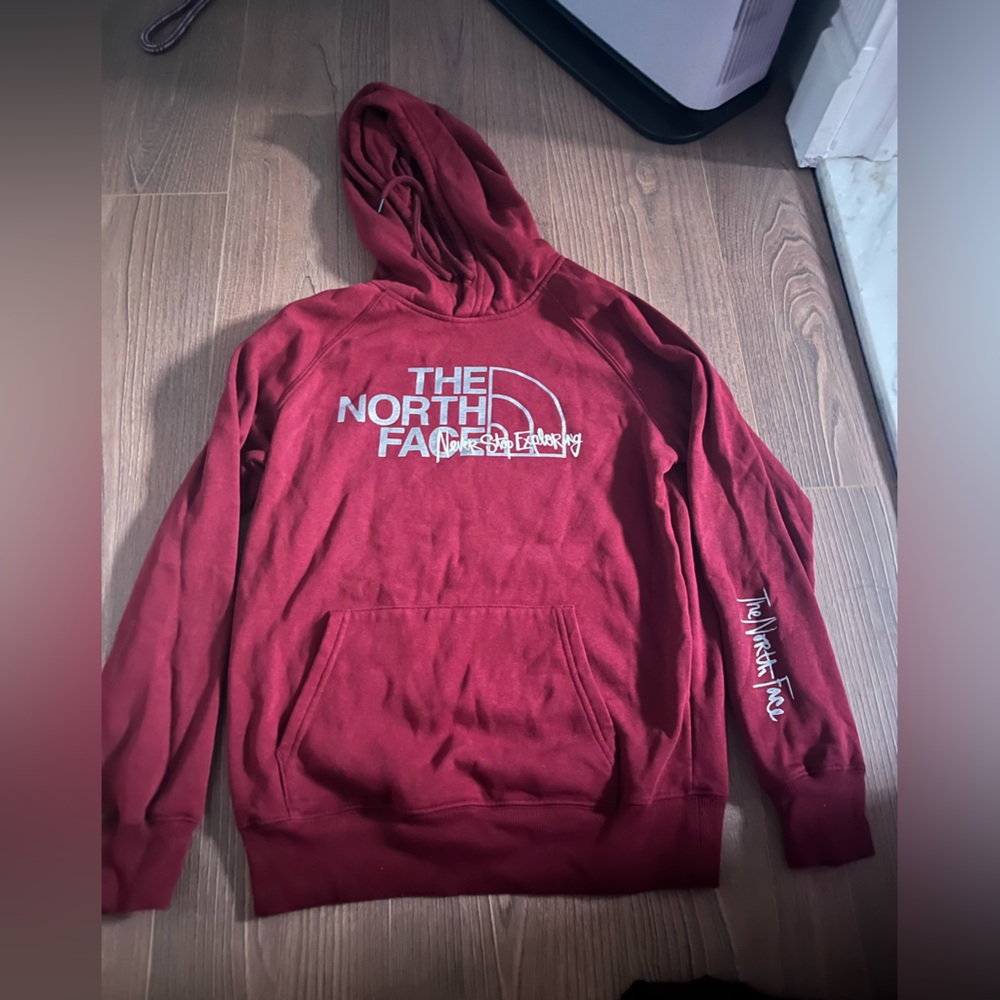 The North Face Red Hoodie Size Small Never Worn Perfect Condition